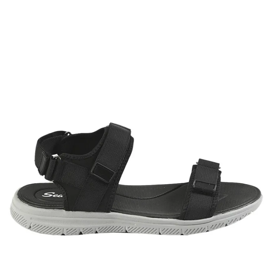SEALINE Sandales Homme Noir|Homme Sandales
