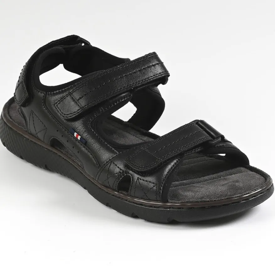 SEALINE Sandales Homme Noir|Homme Sandales