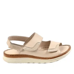 VENUS Sandales Plates Femme Beige|Femme Chaussures Confort