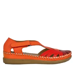 VENUS Sandales Plates Bordeaux|Femme Chaussures Confort
