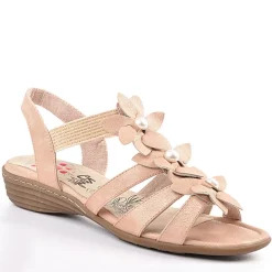 RELIFE Sandales Rose|Femme Chaussures Confort