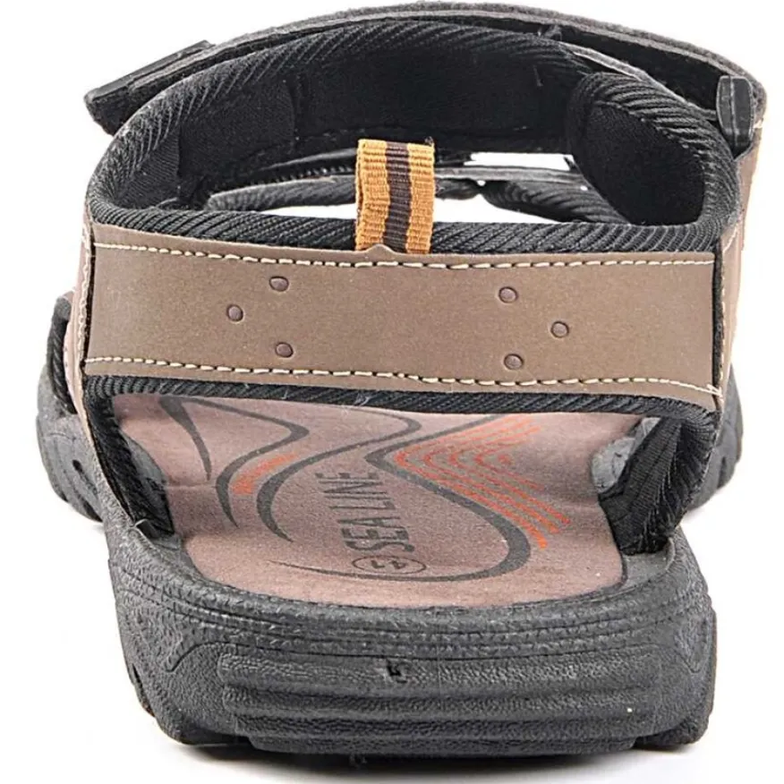 SEALINE Sandales Camel|Homme Sandales