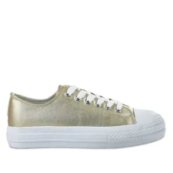 STREET LIFE Tennis Femme Dorees |Femme Baskets, Sneakers