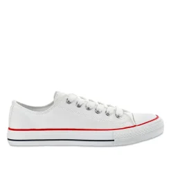 STREET LIFE Tennis Femme En Toile Blanche |Femme Baskets, Sneakers