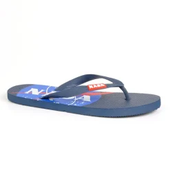 NASA Tongs Homme Bleu Marine|Homme Mules, Tongs