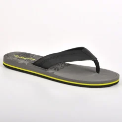 SEALINE Tongs Homme Noir Et Jaune|Homme Mules, Tongs
